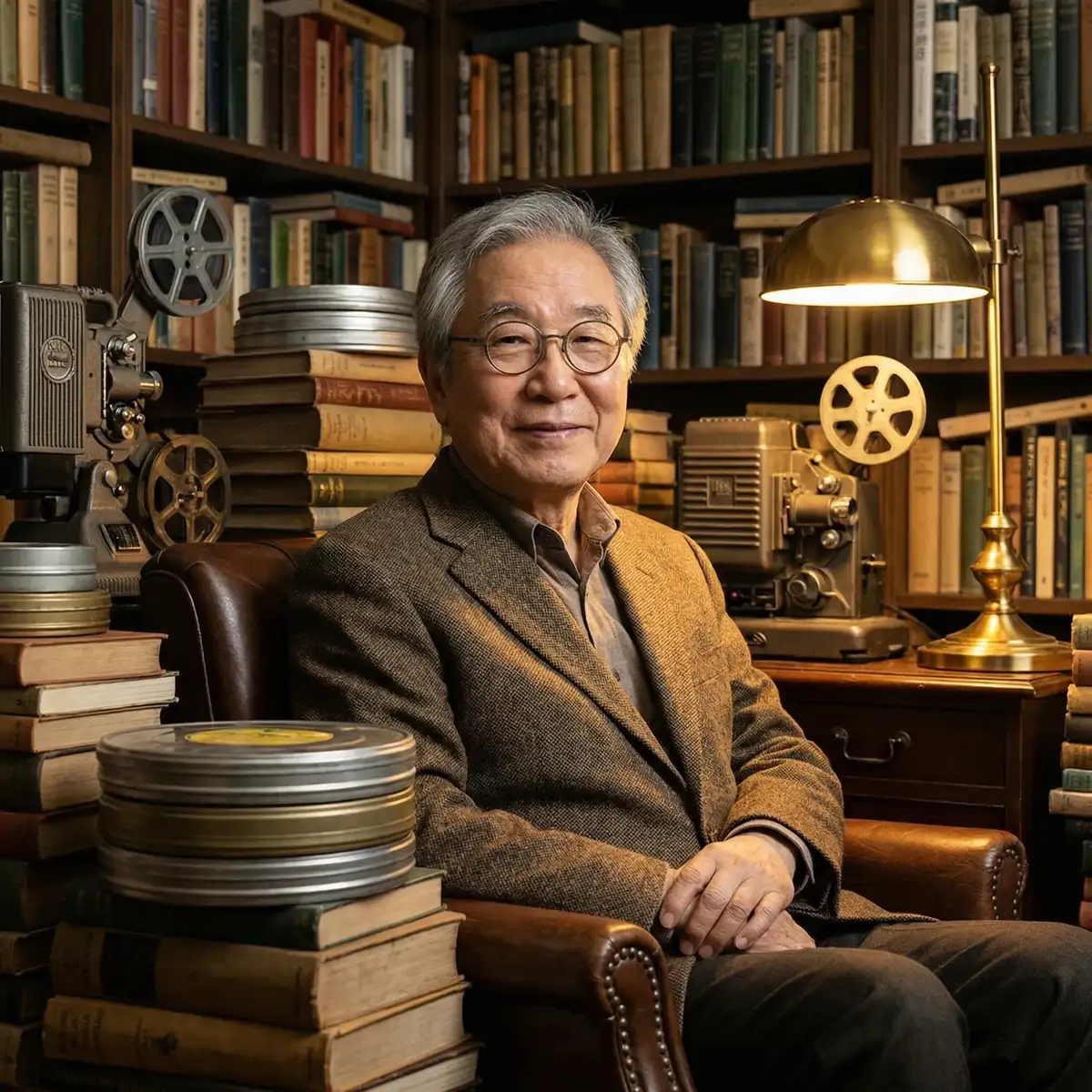 亚洲伦理片库馆长肖像 - 青豆腐 研究学者